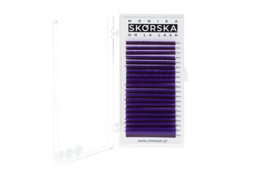 Rzęsy ( fiolet) Oh La Lash Monika Skórska Mix C 0,10