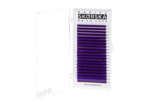 Rzęsy ( fiolet) Oh La Lash Monika Skórska Mix C 0,07
