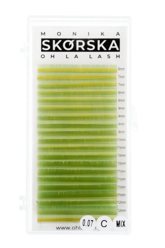 Rzęsy (jasna zieleń) Oh La Lash Monika Skórska